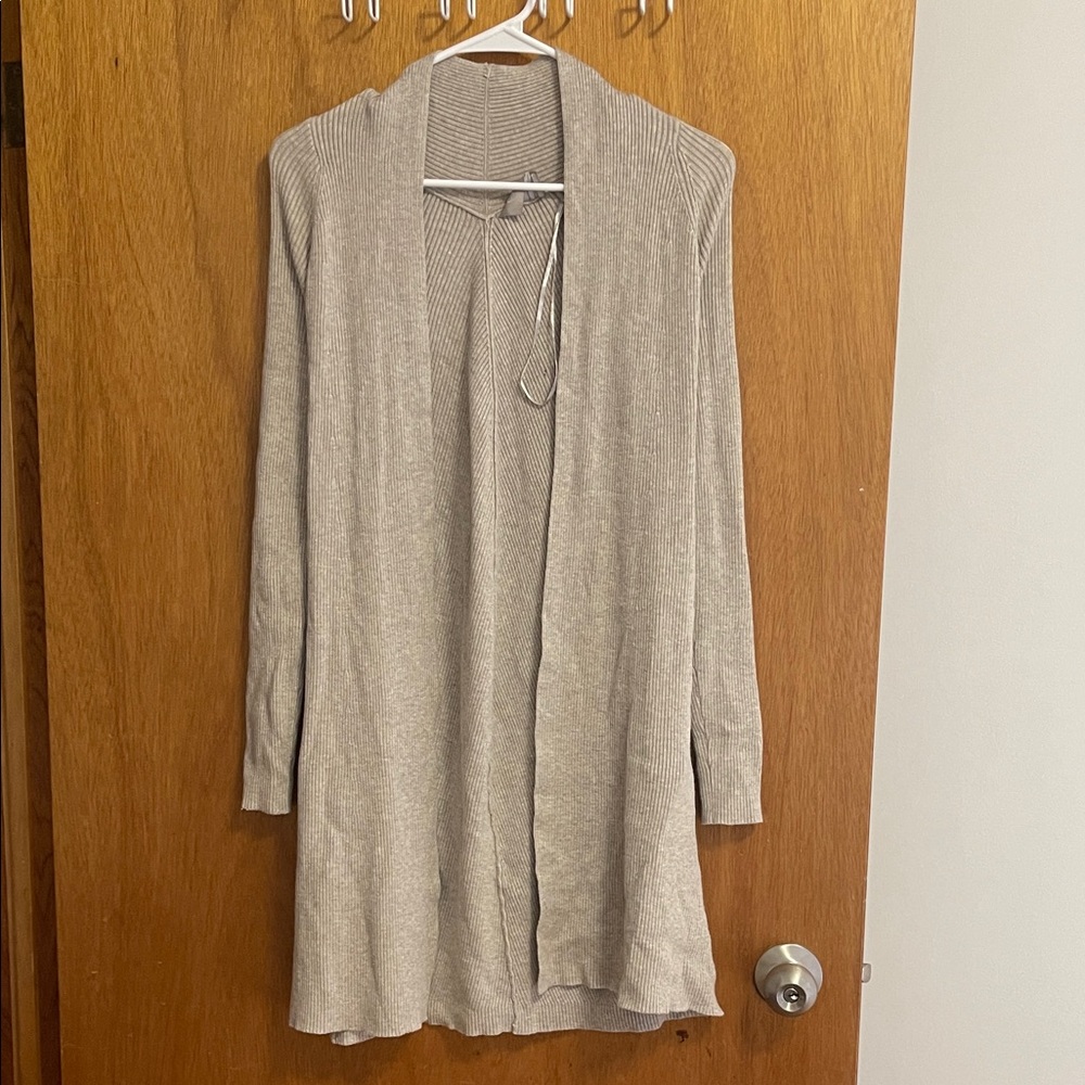 Cyrus Women's Beige Cardigan Sweater
